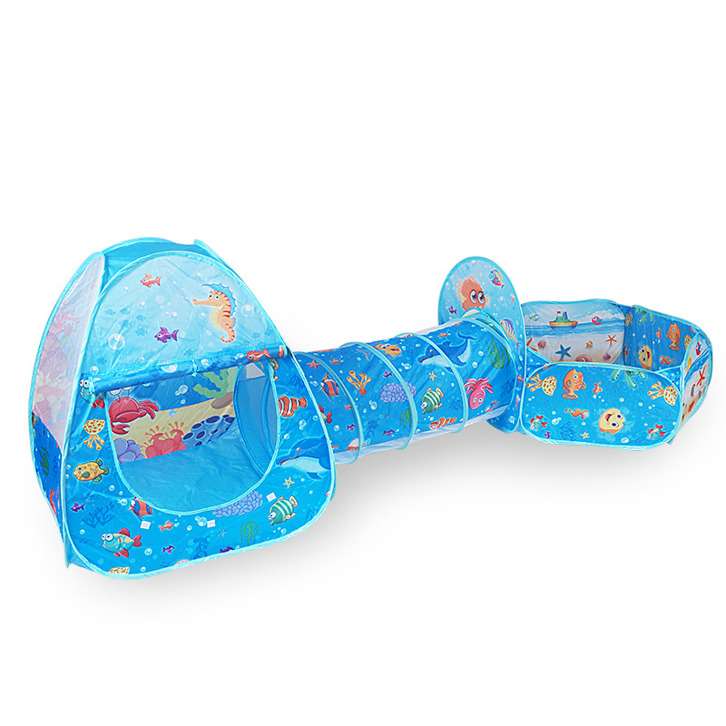 Kids Outdoor Wendy House - Portable Children Ball Pool Tent Kids