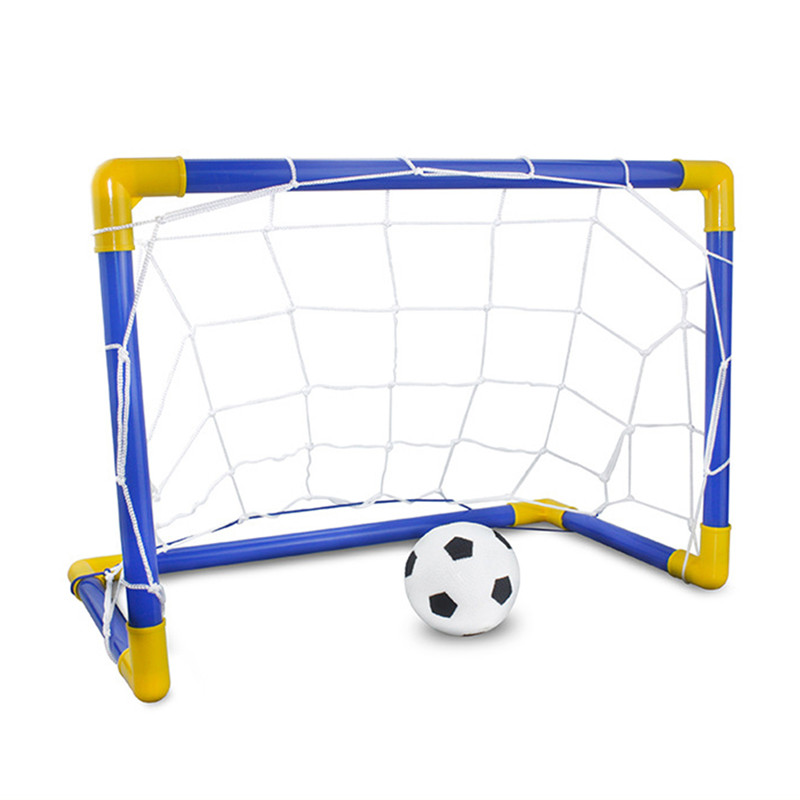 Kids Outdoor Frame - Mini Folding Soccer Goal Net Plastic