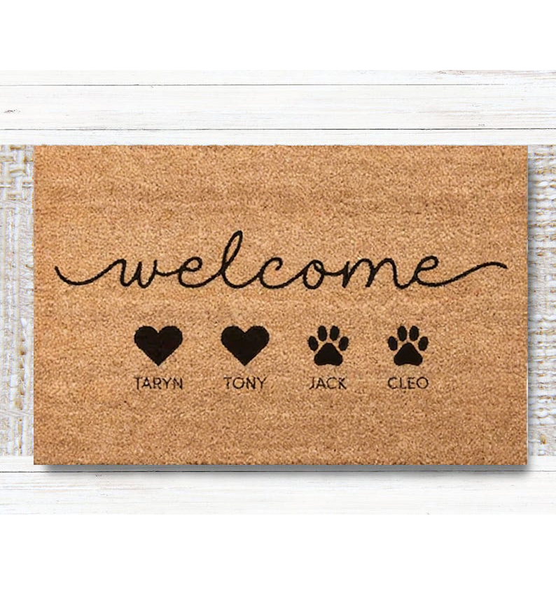 Custom Family Doormat Custom P - đánh giá và giá Kids Outdoor Ideas
