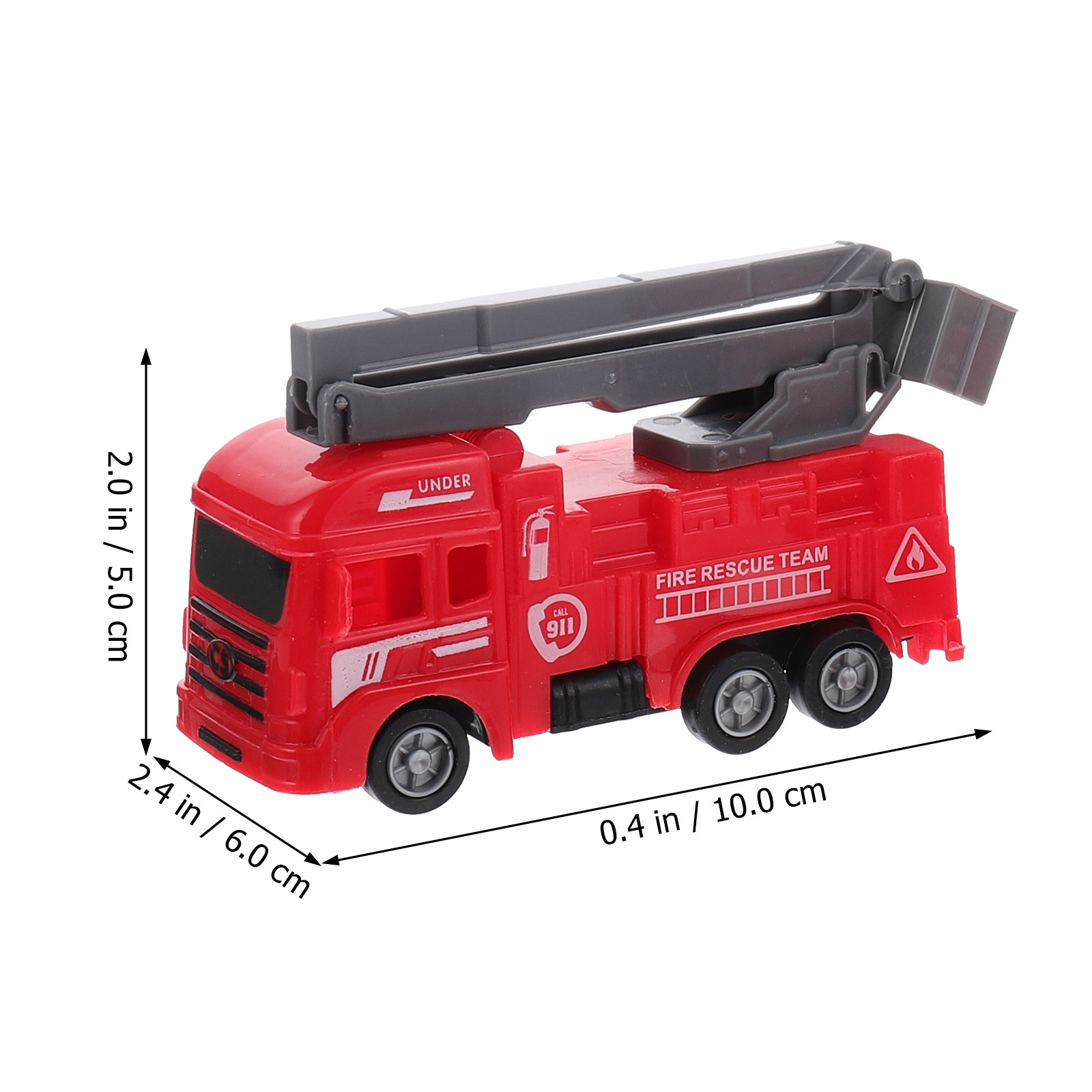 8Pcs Pull-Back Fire Truck Vehi - đánh giá và giá Kids Outdoor Education