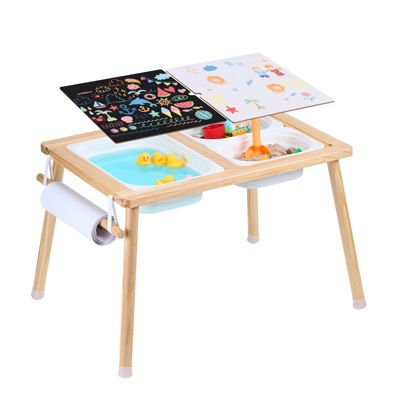 Sensory Table for Toddlers, Ki - đánh giá và giá Kids Outdoor Sensory Table