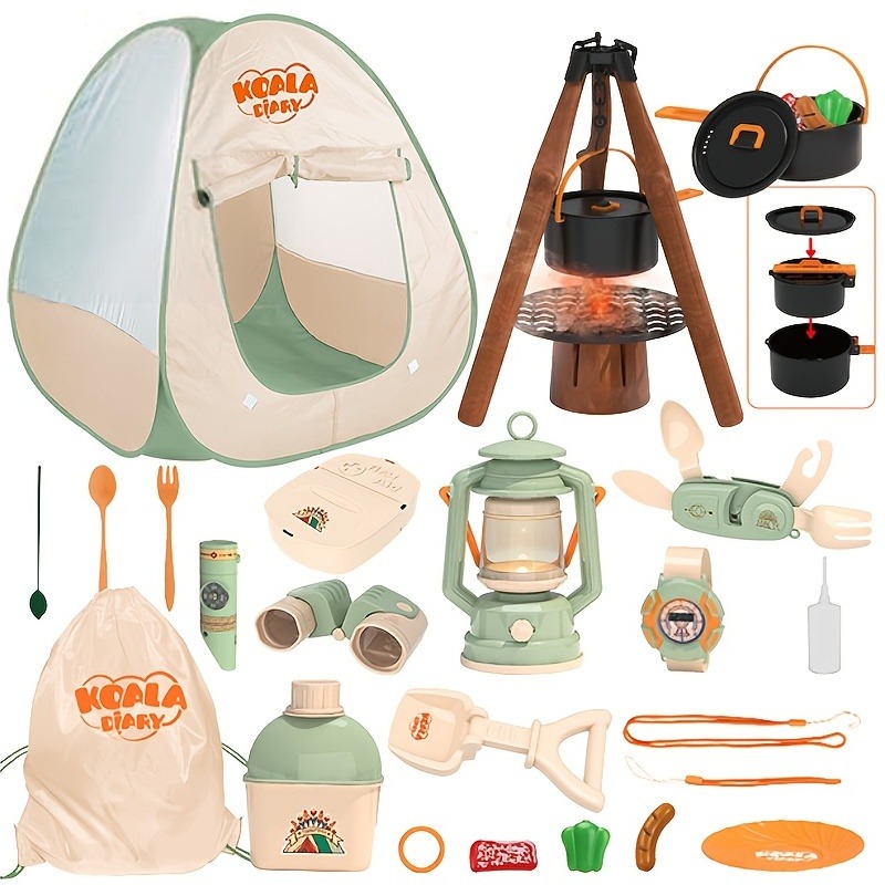 Kids Camping Set Toy Outdoor E - đánh giá và giá Kids Outdoor Wendy House