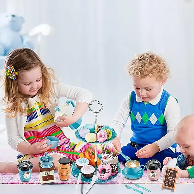 Pretend Play Simulation Coffee - đánh giá và giá Kids Outdoor Kitchen Diy