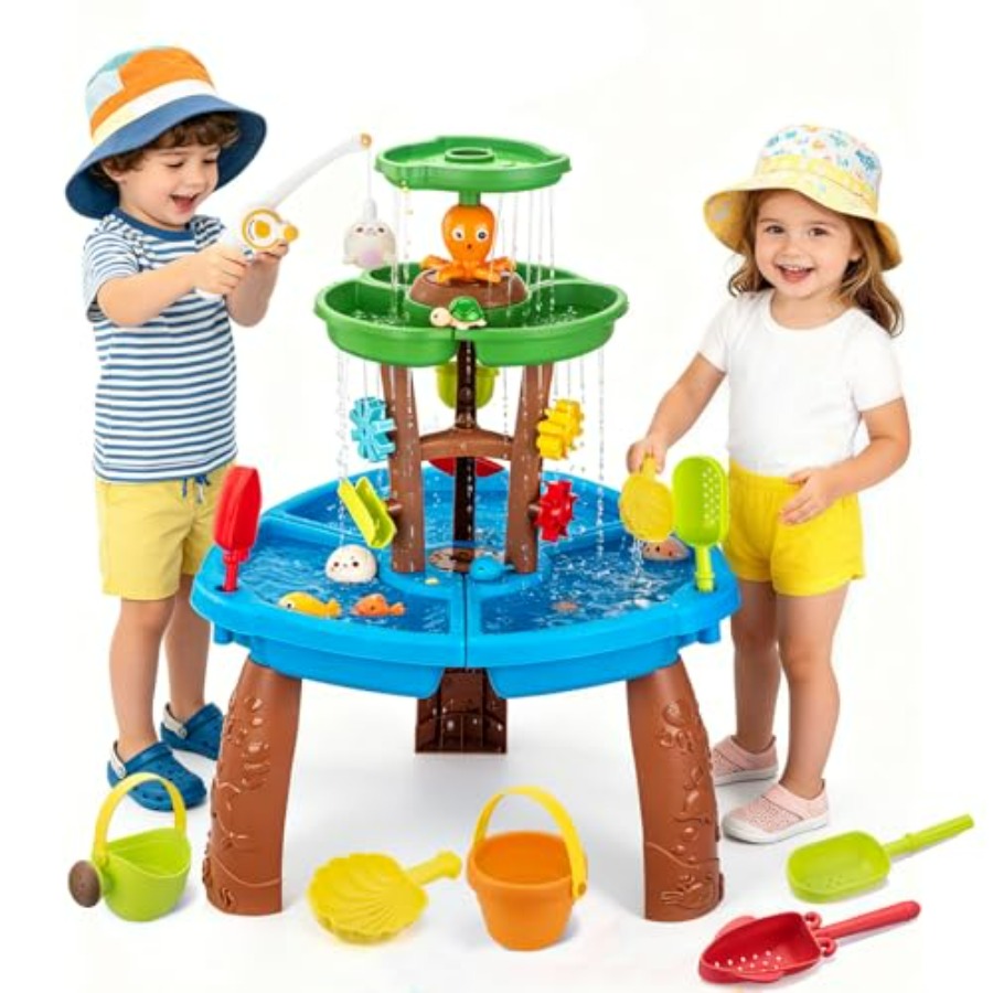 Outdoor water table toys for k - đánh giá và giá Kids Outdoor Sensory Table