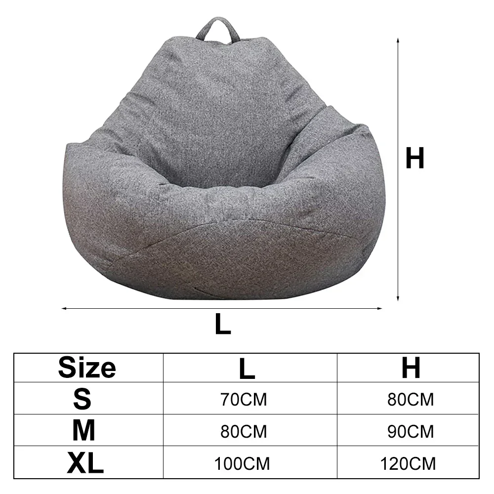 Large Bean Bag Chair Sofa Cove - đánh giá và giá Kids Outdoor Bean Bag Chair