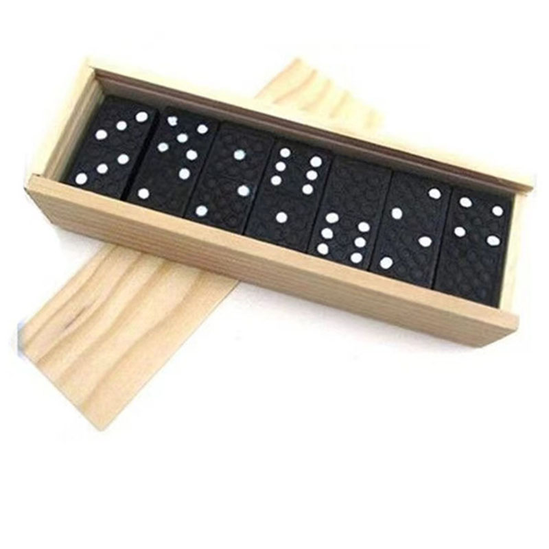 28pcs/Set Wooden Domino Board  - đánh giá và giá Kids Outdoor Education
