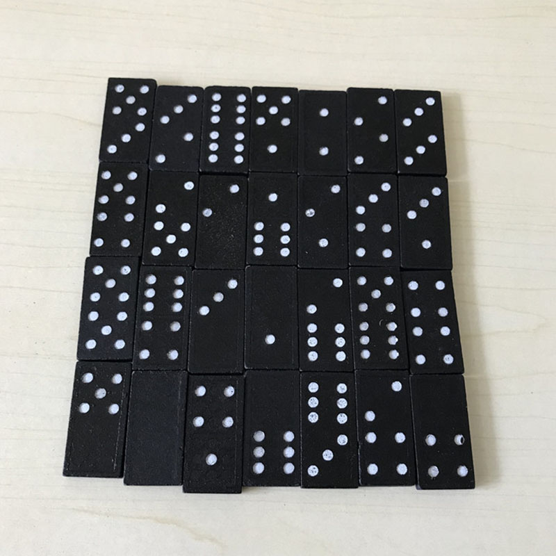 28pcs/Set Wooden Domino Board  - đánh giá và giá Kids Outdoor Education