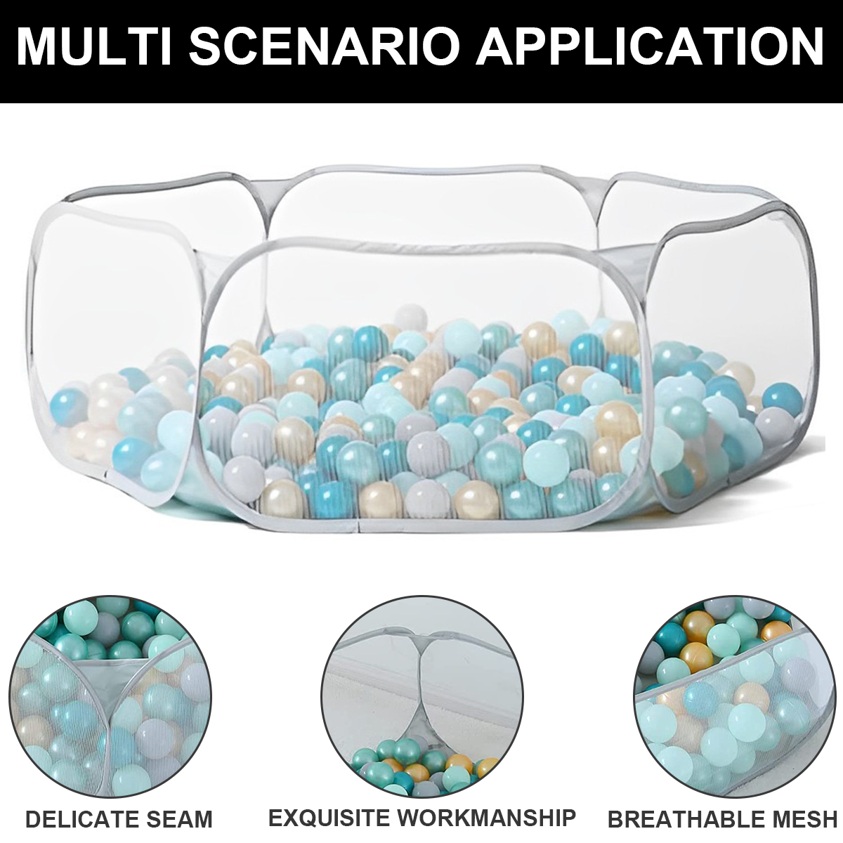 Baby Ocean Ball Pool Portable  - đánh giá và giá Kids Outdoor Wendy House