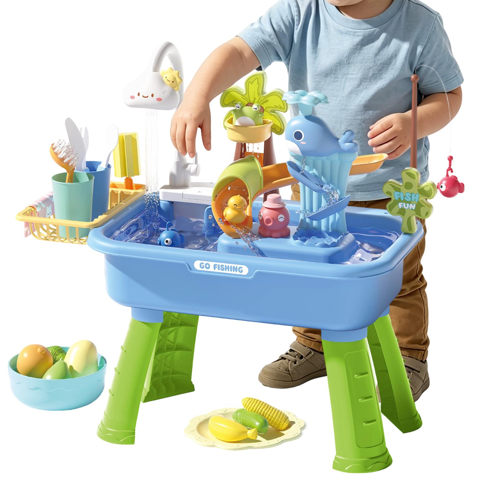 43Pcs Electric Kids Water Tabl - đánh giá và giá Kids Outdoor Sensory Table
