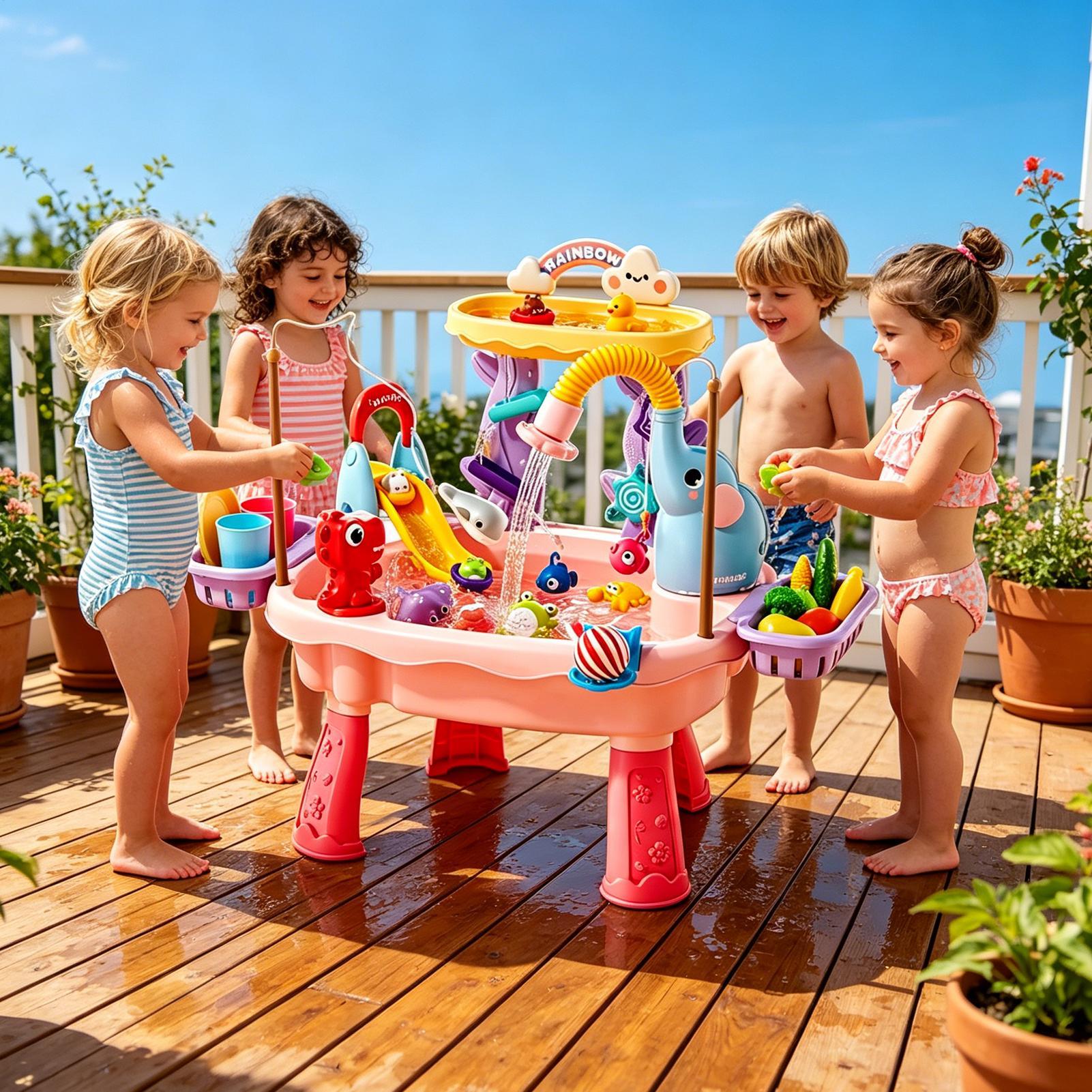 1pc Upgraded Toddler Water Tab - đánh giá và giá Kids Outdoor Sensory Table