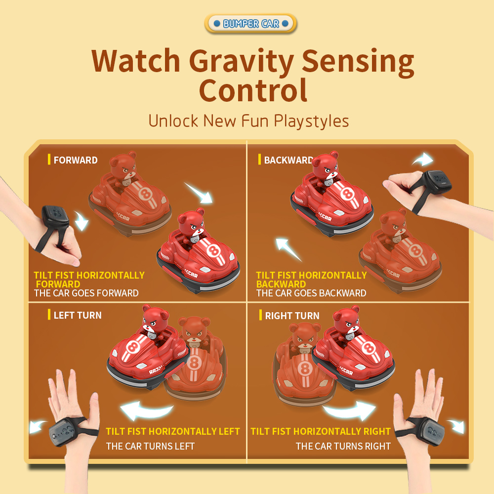 2.4G RC Bumper Car for Kids 2  - đánh giá và giá Kids Outdoor Dirt Toys