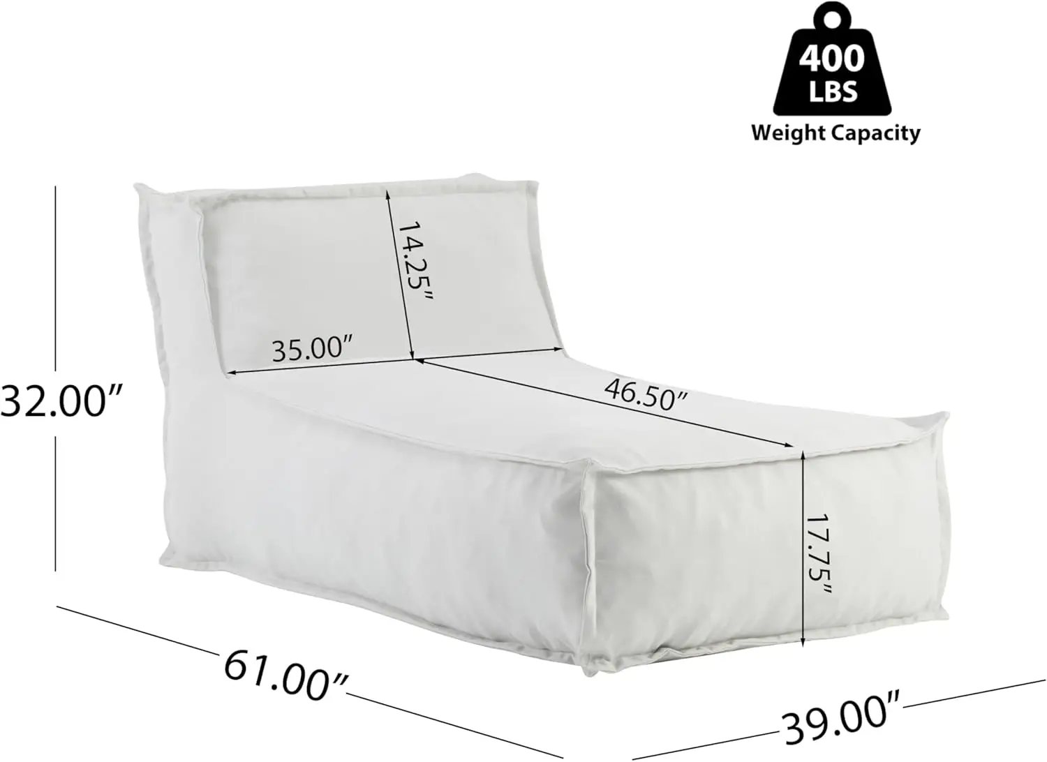 Natty Outdoor Bean Bag Chair S - đánh giá và giá Kids Outdoor Bean Bag Chair