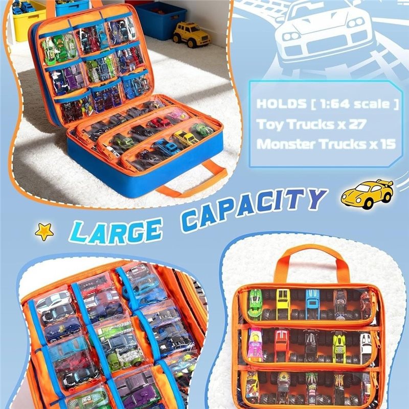 MACH- Truck Storage Case With  - đánh giá và giá Hot Wheels Car Monster Trucks