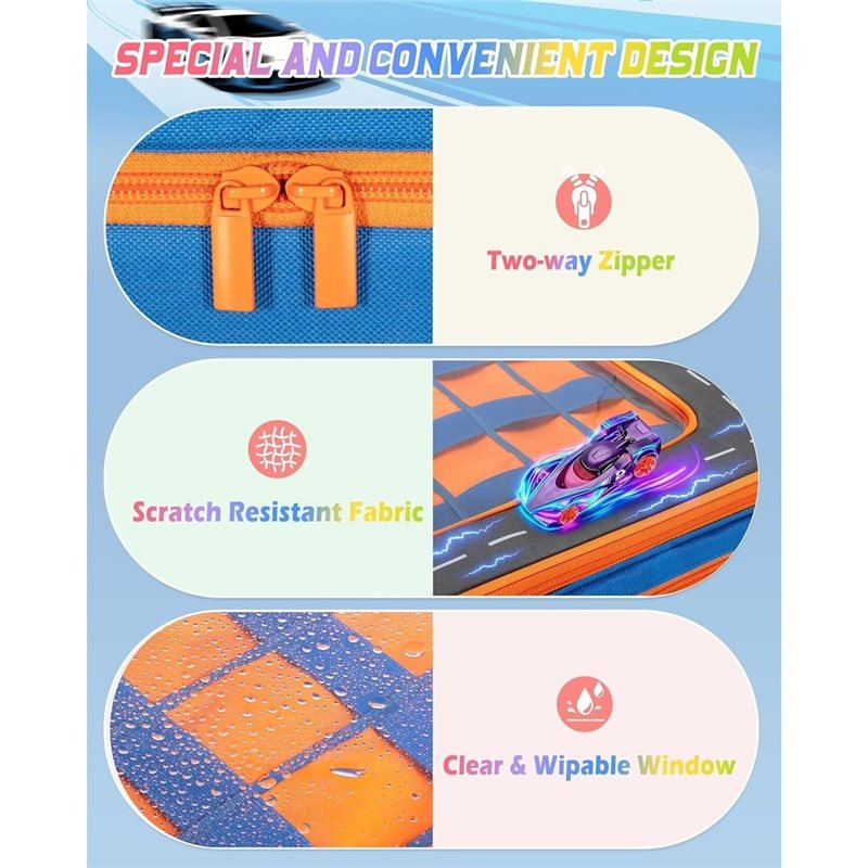 MACH- Truck Storage Case With  - đánh giá và giá Hot Wheels Car Monster Trucks