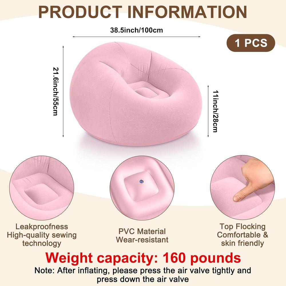 Inflatable Bean Bag Chairs, Pi - đánh giá và giá Kids Outdoor Bean Bag Chair