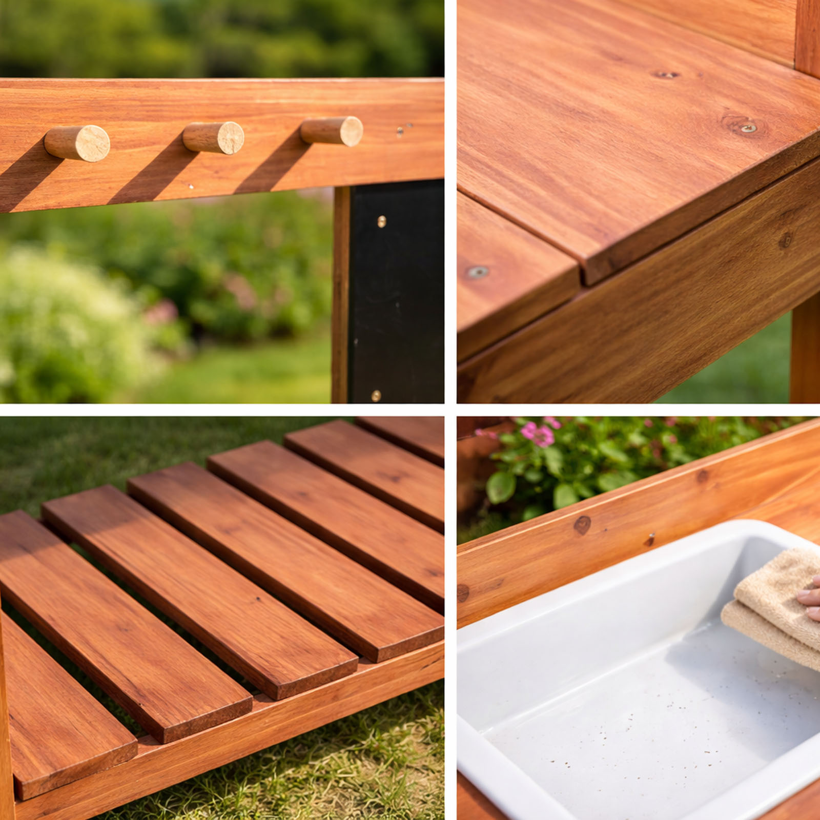 Wooden Potting Benches For Chi - đánh giá và giá Kids Outdoor Education