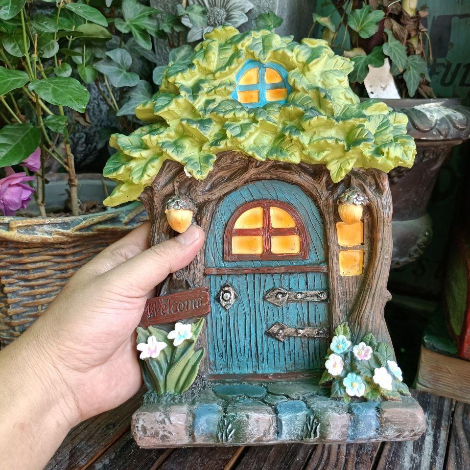 Wooden Miniature Fairy Gnome E - đánh giá và giá Kids Outdoor Fairy Garden