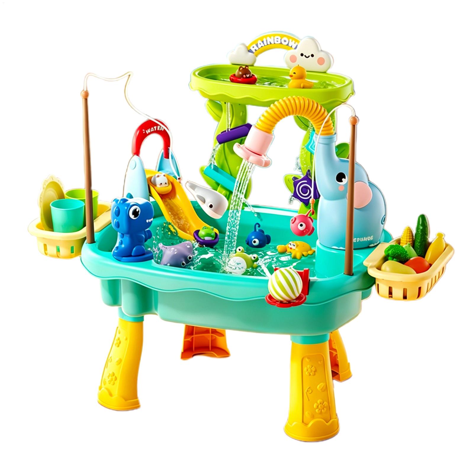 Water Activity Table for Kids, - đánh giá và giá Kids Outdoor Sensory Table
