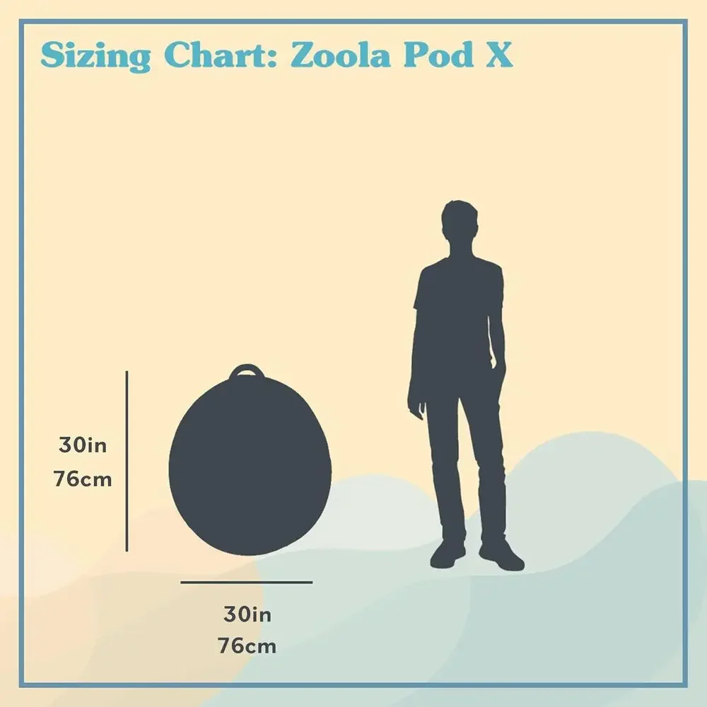 Zoola Pod X Outdoor Bean Bag C - đánh giá và giá Kids Outdoor Bean Bag Chair