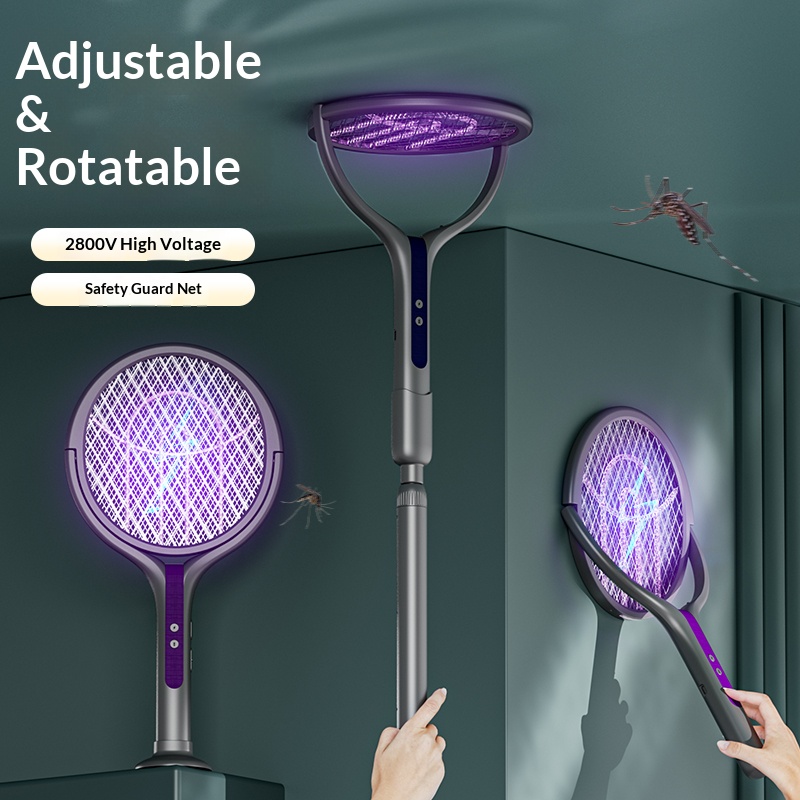 Rotating Head Bug Zapper Racke - đánh giá và giá Bug Catching Kit