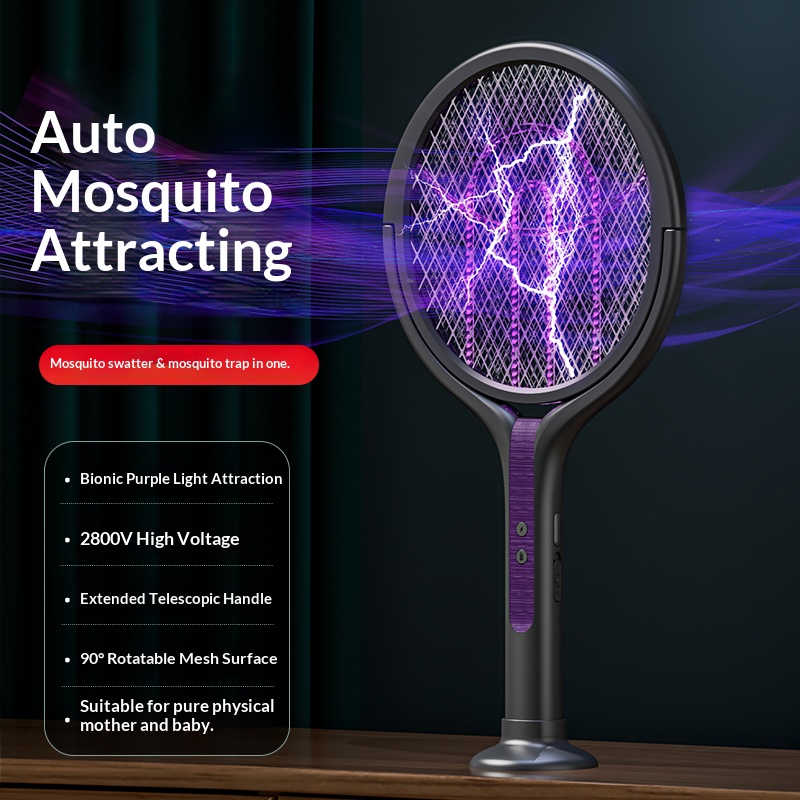 Rotating Head Bug Zapper Racke - đánh giá và giá Bug Catching Kit