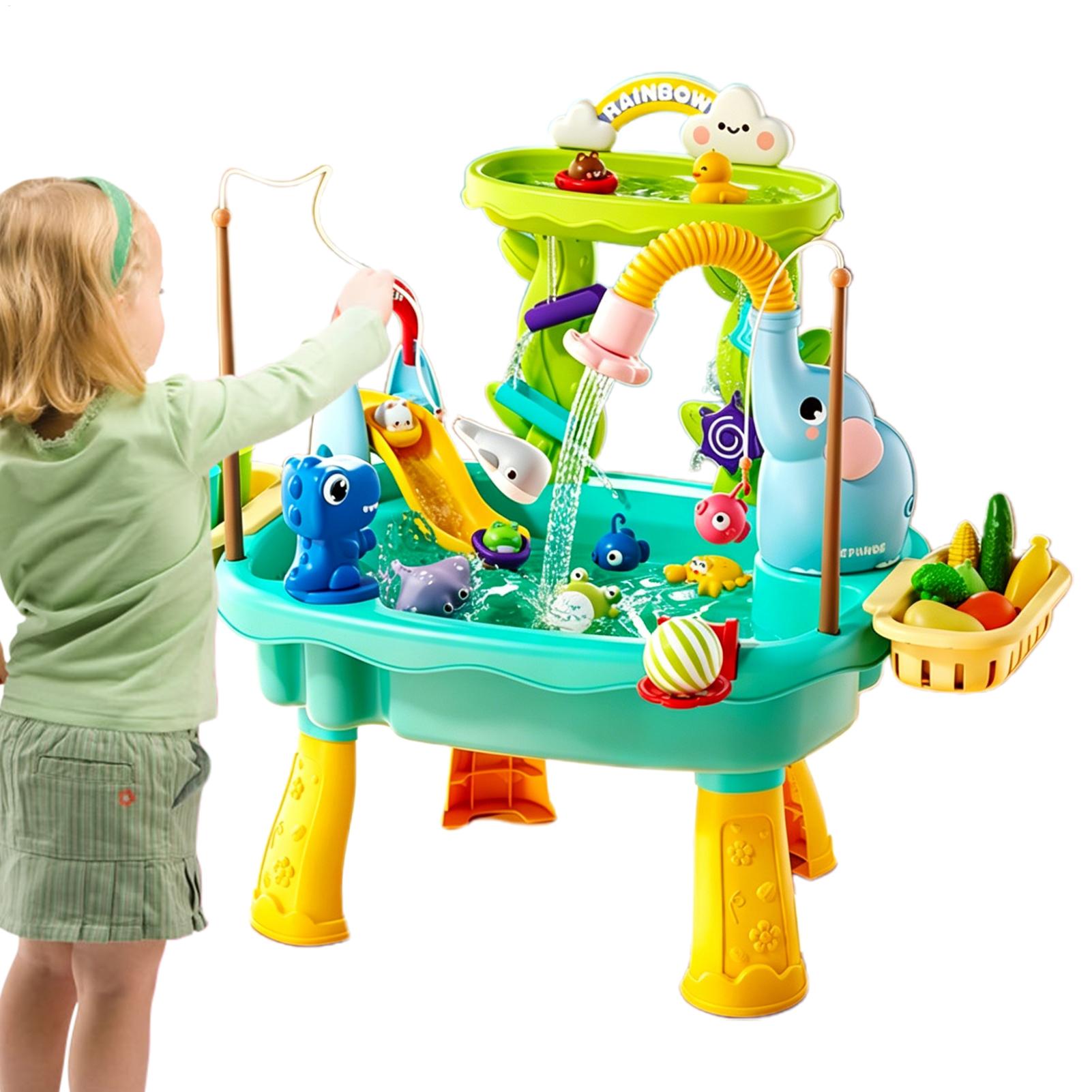 Kids Toddler Water Table Kitch - đánh giá và giá Kids Outdoor Sensory Table