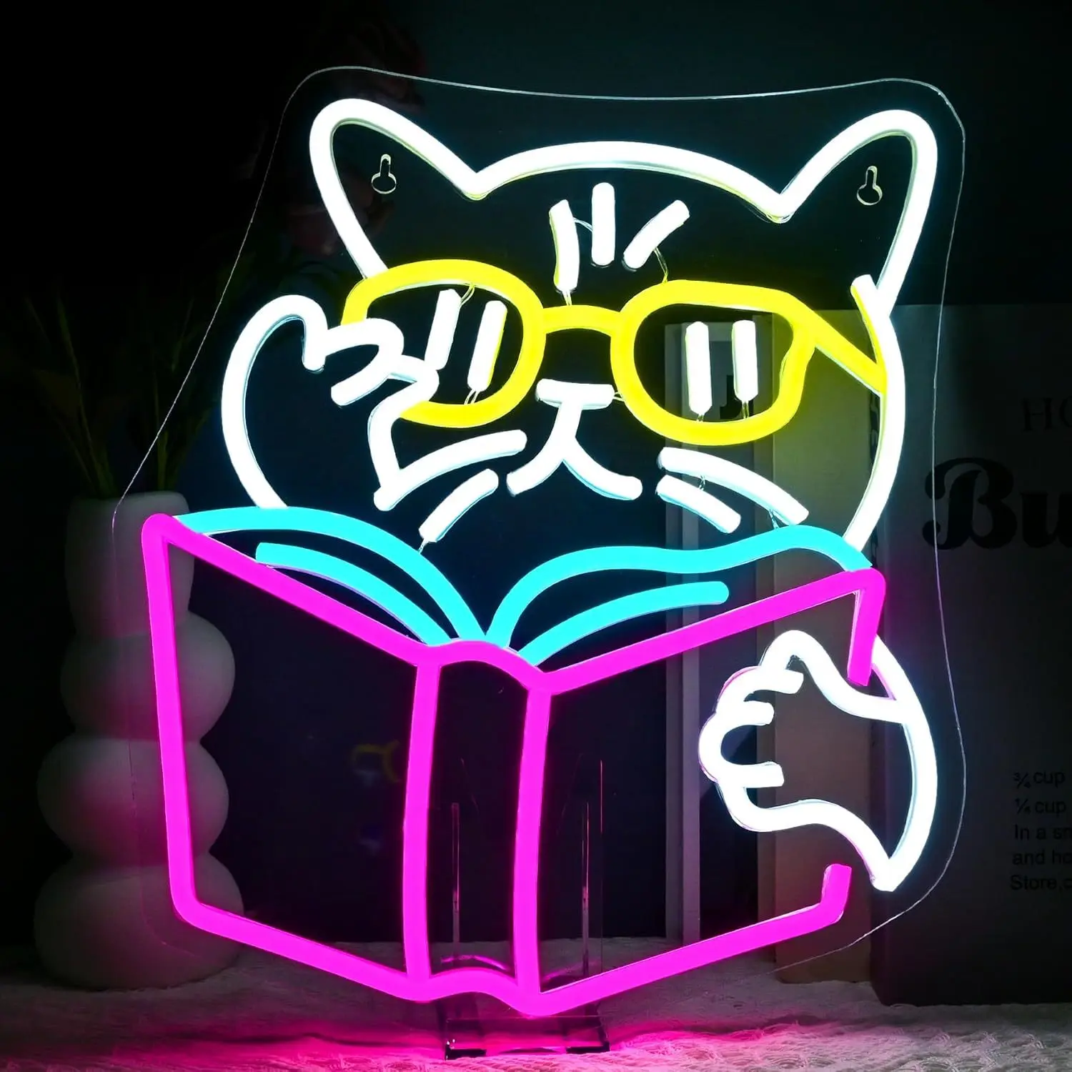 Smart Cat Reading Book Neon Si - đánh giá và giá Kids Outdoor Ideas