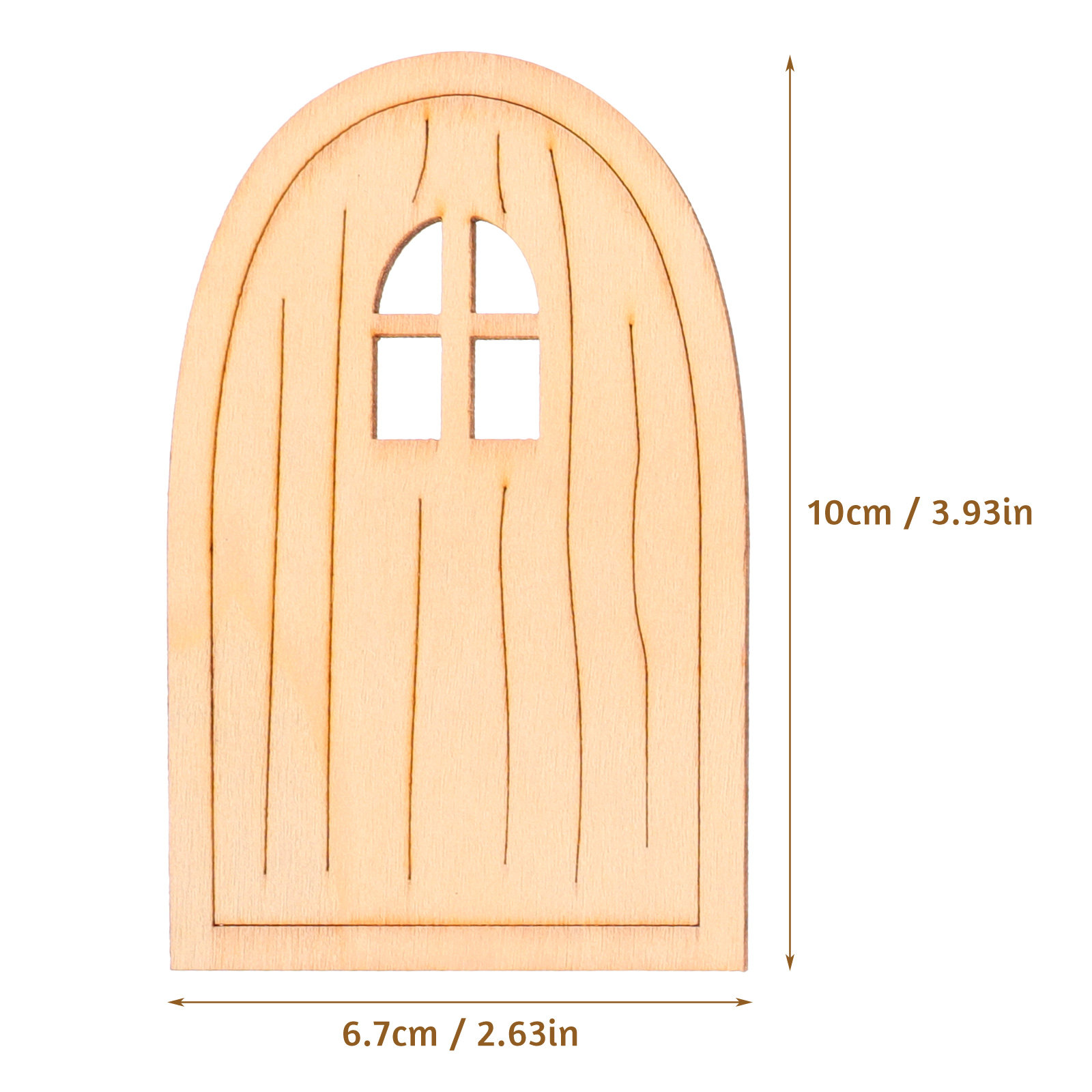 5Sets Natural Wood Fairy Door  - đánh giá và giá Kids Outdoor Fairy Garden