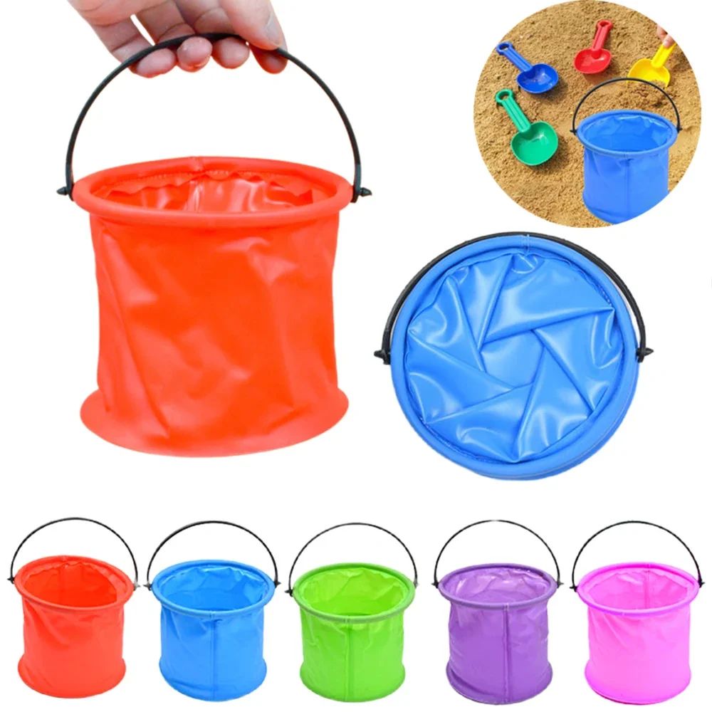 Collapsible Beach Sand Bucket  - đánh giá và giá Kids Outdoor Kit