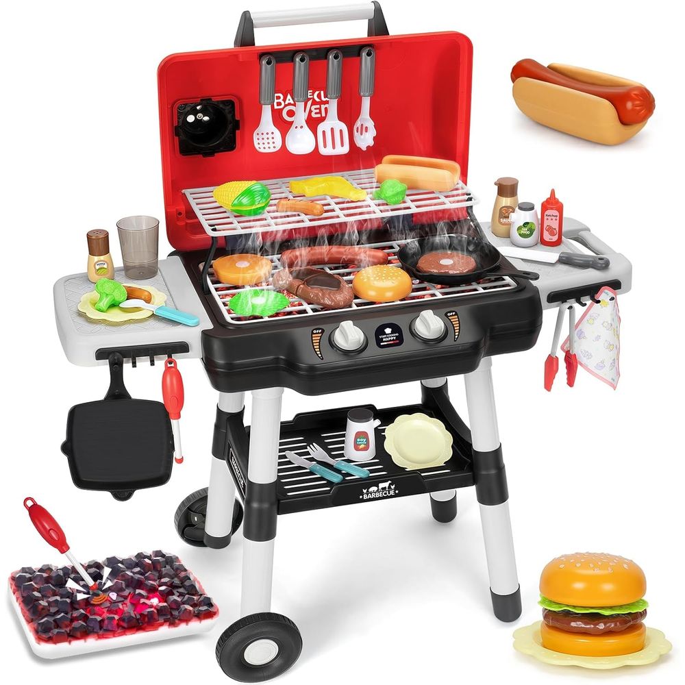 Kids Play Kitchen Toys, BBQ Gr - đánh giá và giá Kids Outdoor Grill