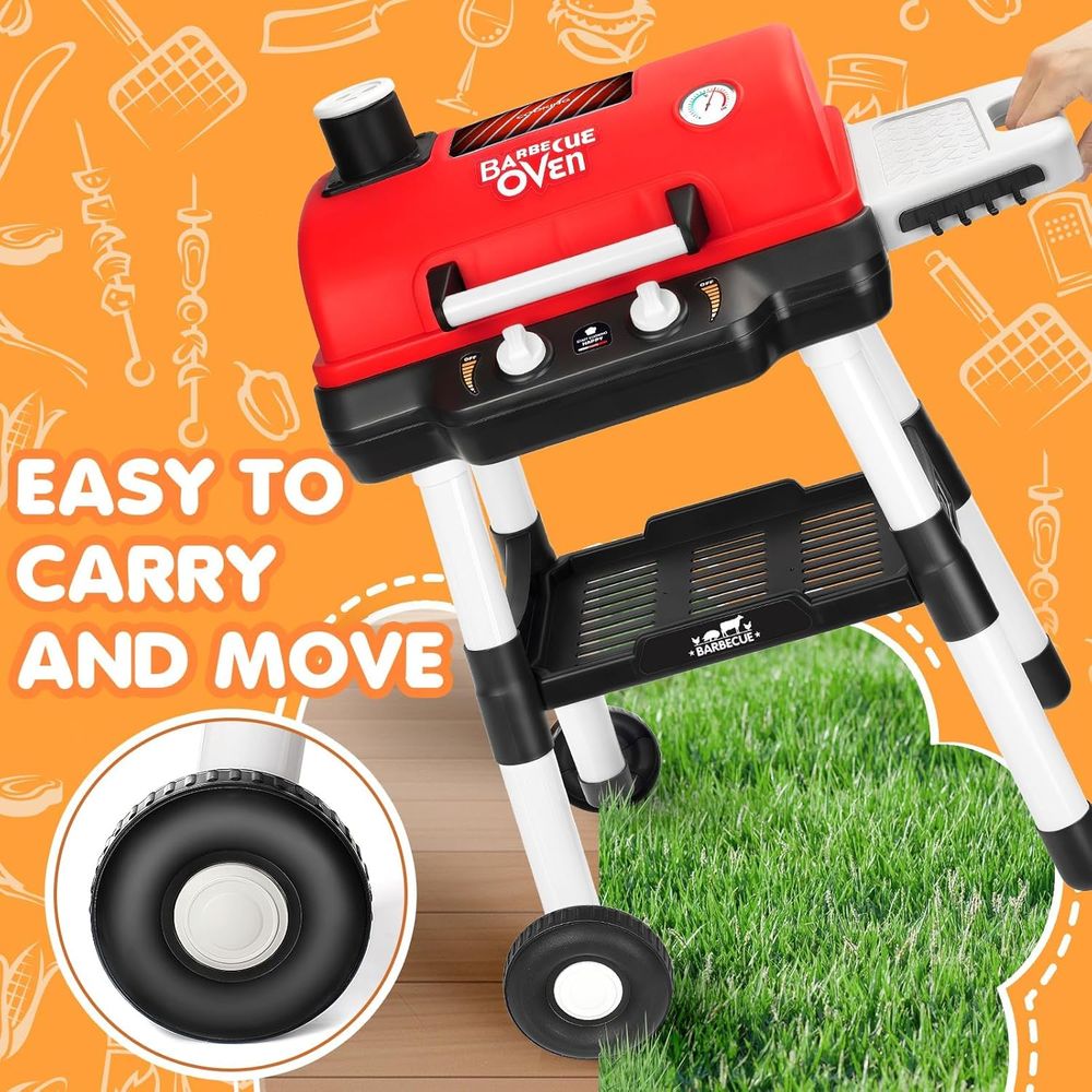 Kids Play Kitchen Toys, BBQ Gr - đánh giá và giá Kids Outdoor Grill