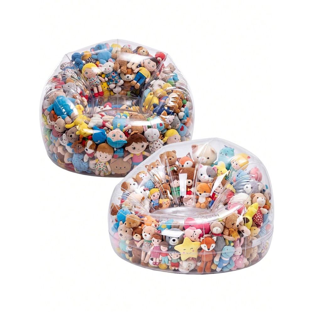 2 Pcs Stuffed Storage Bean Bag - đánh giá và giá Kids Outdoor Bean Bag Chair