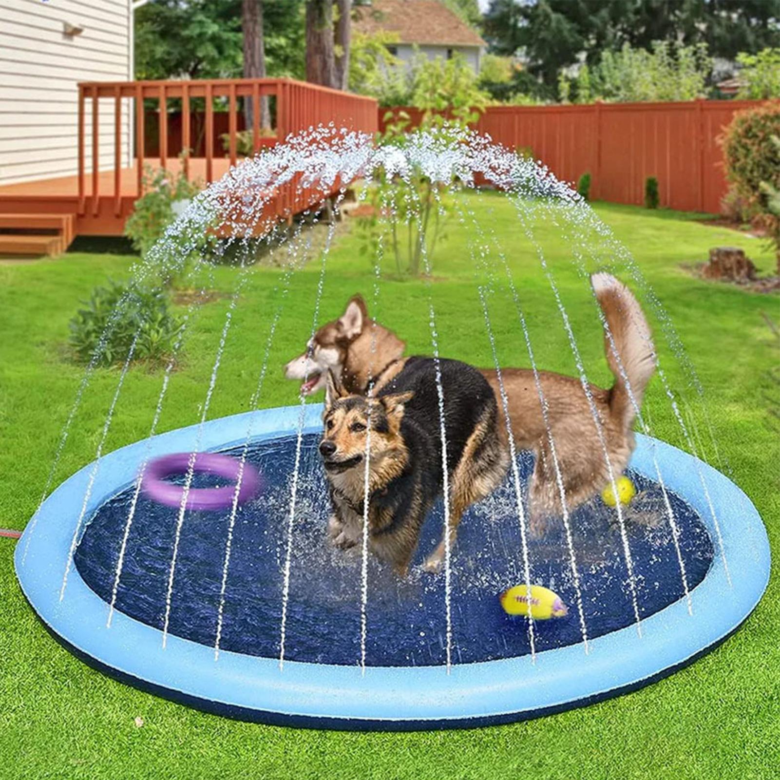 Kids Sprinkler Play Mat with S - đánh giá và giá Kids Outdoor Mat