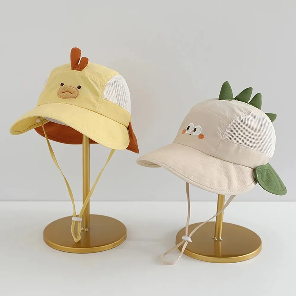Cute Cartoon Baby Fisherman Ha - đánh giá và giá Kids Outdoor Hat