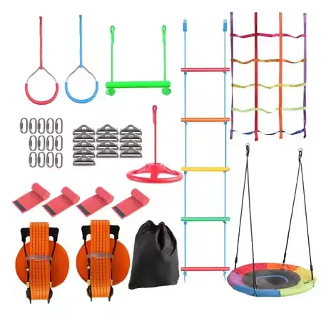 Warrior Obstacle Course Kit fo - đánh giá và giá Kids Outdoor Monkey Bar Set