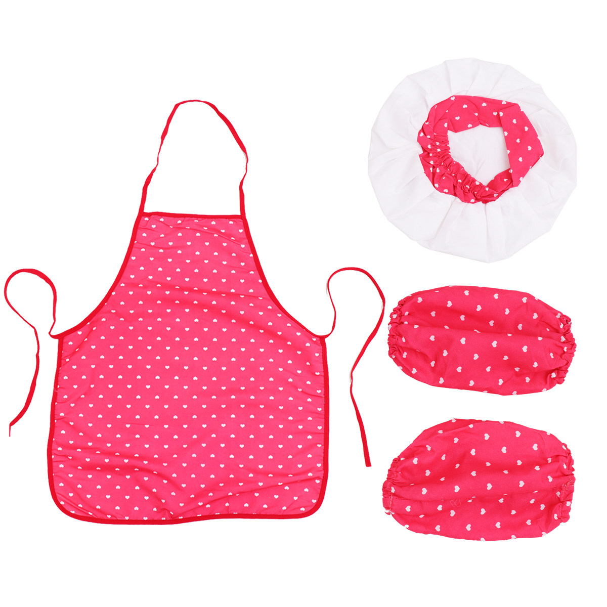 3Pcs Kids Chef Outfit Cotton M - đánh giá và giá Kids Outdoor Grill
