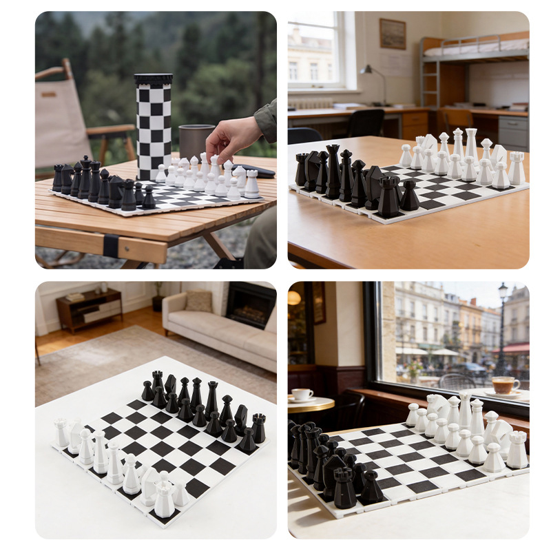 2 in 1 Portable Chess Game Set - đánh giá và giá Kids Outdoor Entertainment