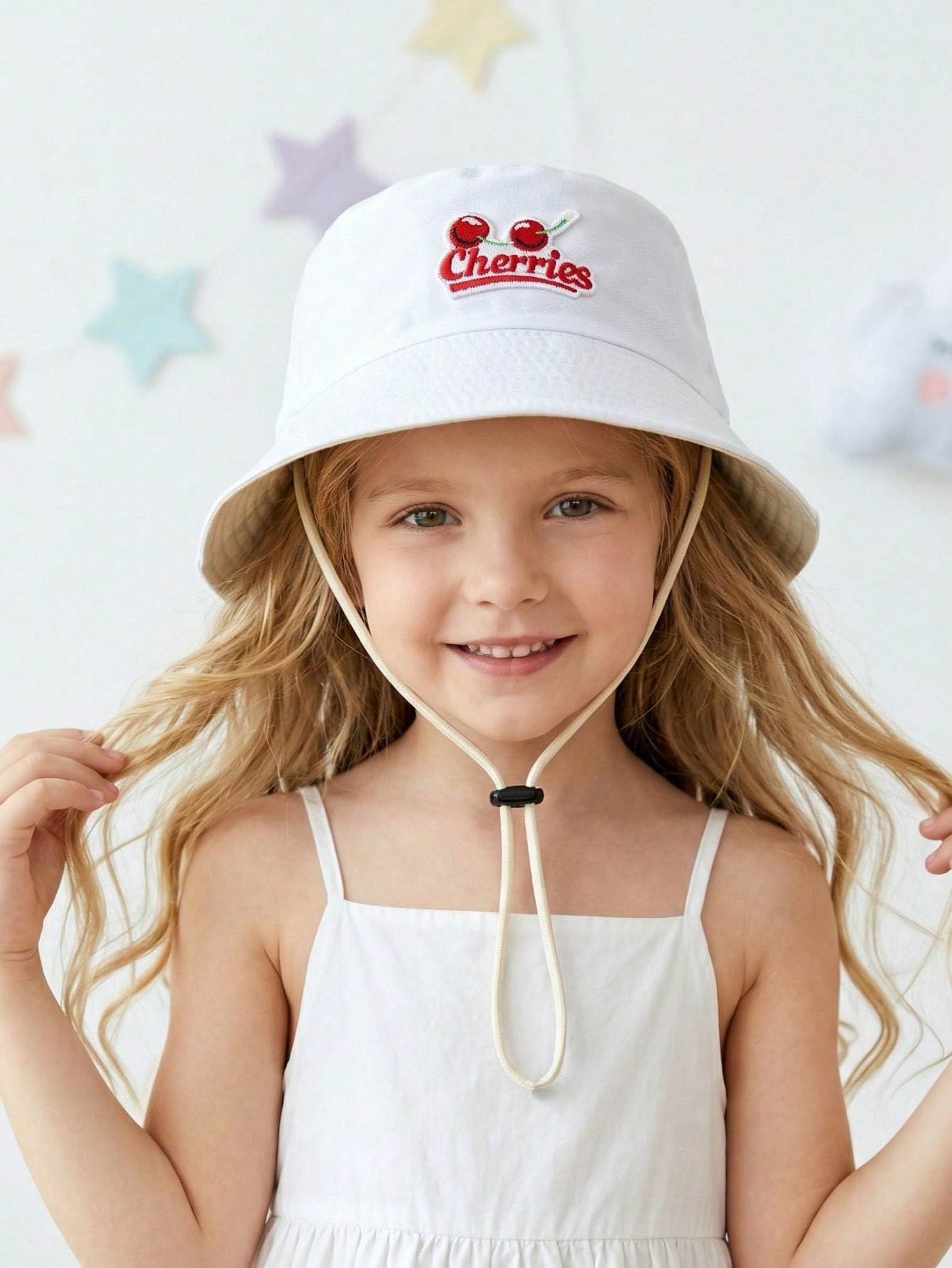 1Pc 2-6Y Kids Red Cherry Fishe - đánh giá và giá Kids Outdoor Hat